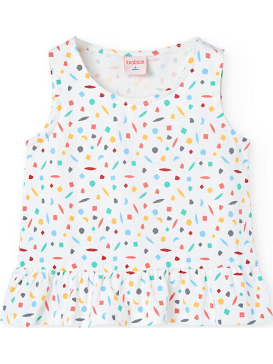 Boboli Kids' Pajamas Summer Cotton White