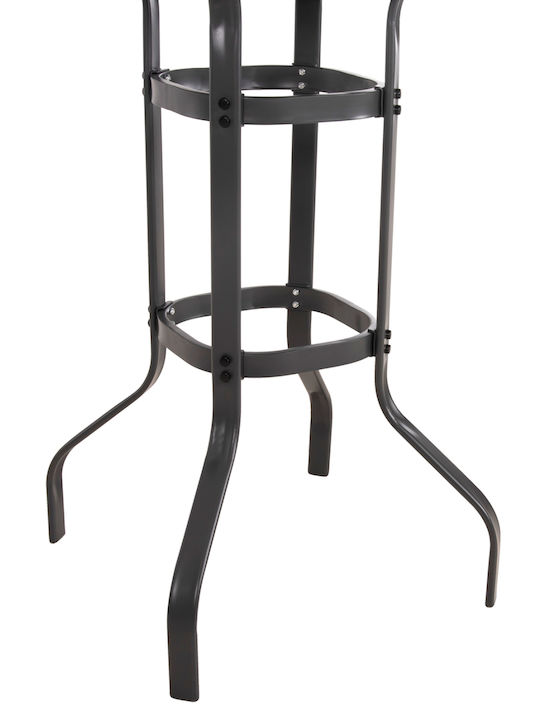 Metal Masa Bar pentru spații exterioare mici Figgy Gri 60x60cm