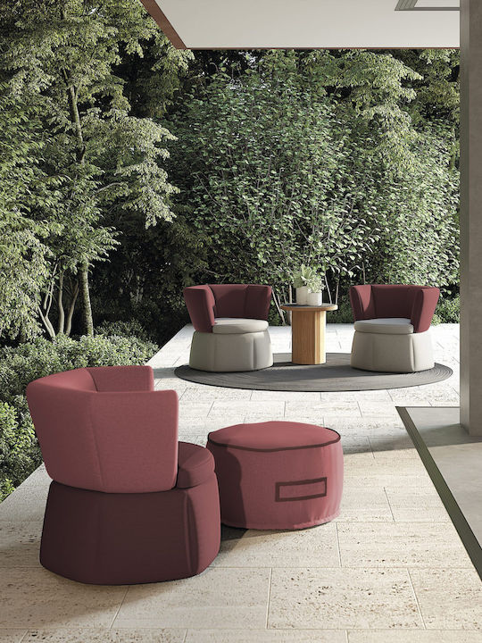 Auxiliary Garden Table for Small Outdoor Spaces from Teak Frisbee 50x50x50cm