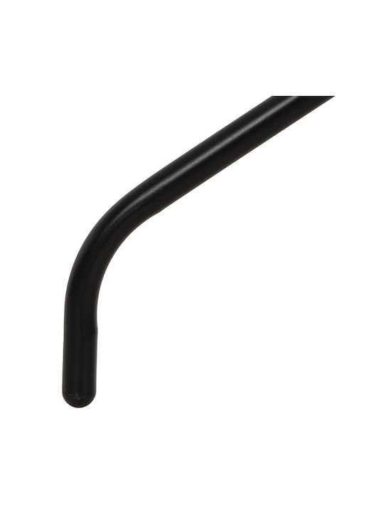 Tisch Café für kleine Außenbereiche Stabil Lino Black 60x60cm
