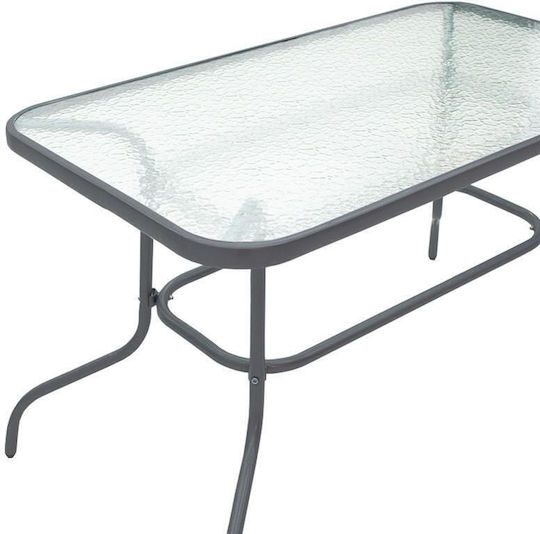 Τραπέζι Carlos 110x60x70 Γκρι Τραπέζι Carlos 110x60x70 Γκρι