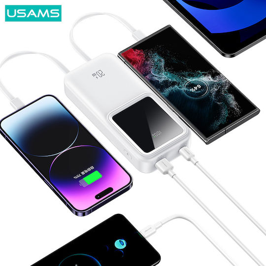 Usams Us-sj711 USB 2.0 Kabel USB-C männlich - USB-C 60W Power Delivery Schwarz 1m SJ711USB01