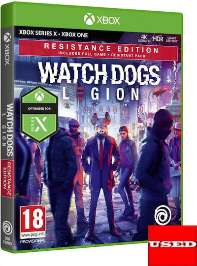 Watch Dogs: Legion Resistance Edition XBOX ONE Game (Used)
