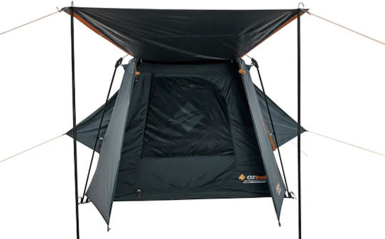 OZtrail Fast Frame Αυτόματη Καλοκαιρινή Σκηνή Camping Γκρι για 4 Άτομα 240x220x195εκ.