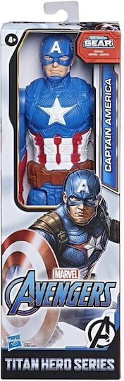 Action Figure Titan Heroes Captain America Marvel Avengers Captain America Titan Heroes for 4+ years old Years 30cm.