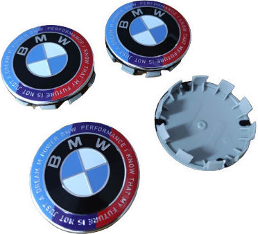 Bmw Performance Ταπες Κεντρου Ζαντας 65mm & 68mm 4 Τεμaxia