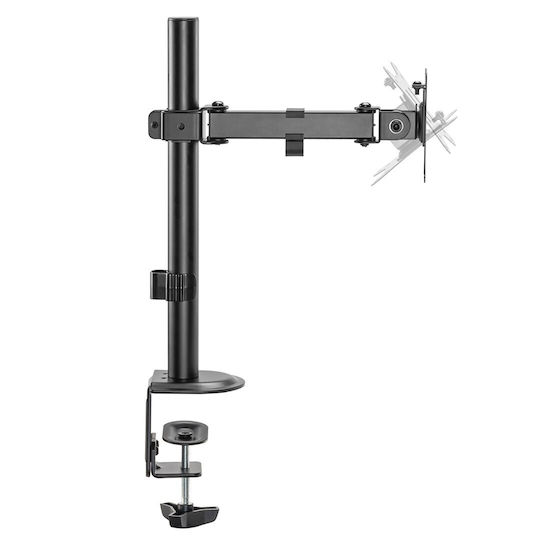Maclean Energy MC-572N Stand Desk Mounted Monitor up to 32" with Arm