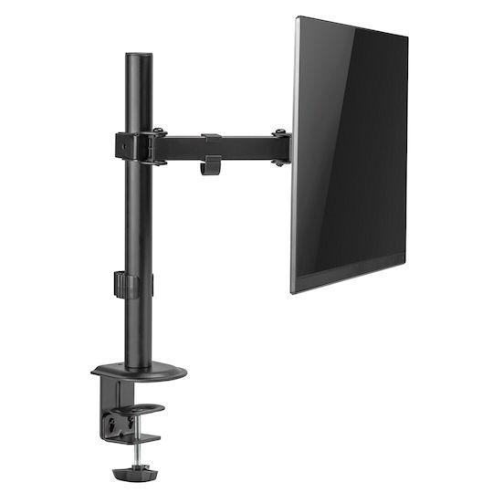 Maclean Energy MC-572N Stand Desk Mounted Monitor up to 32" with Arm