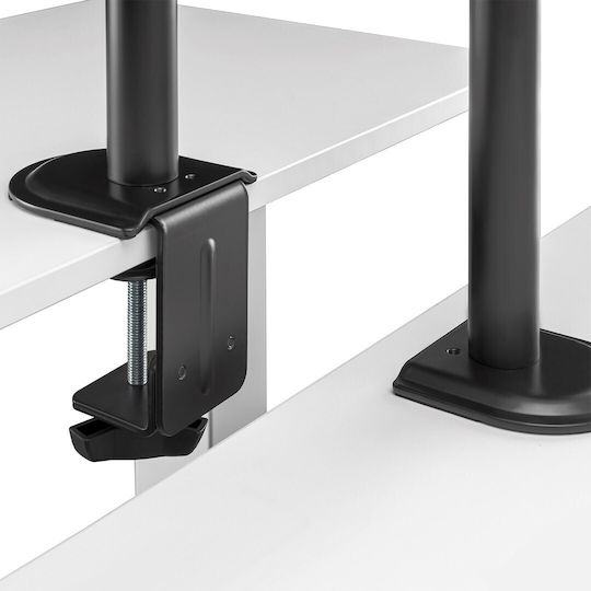 Maclean Energy MC-572N Stand Desk Mounted Monitor up to 32" with Arm