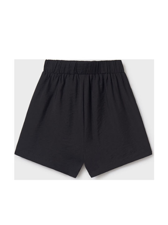 Șort/Salopetă Copii din Material Textil Negru