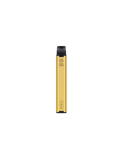 Gold Bar Țigară Electronică De Unică Folosință 600 Inhalări Gold 2ml 20mg Aurie