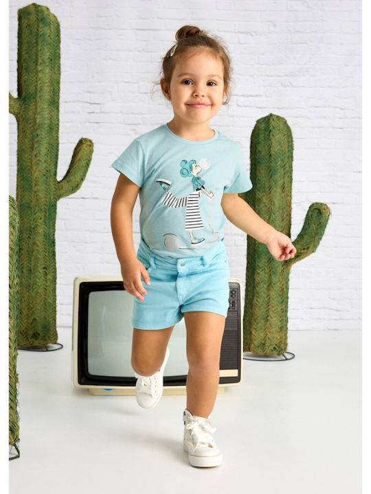 Kinder-Shorts/Bermudas Stoff Grün