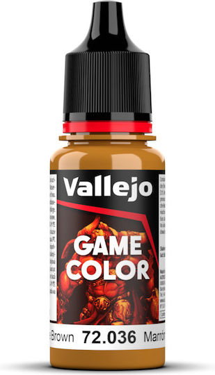 Acrylicos Vallejo Model Making Paint Bronze Brown Color Code: N/a 18ml