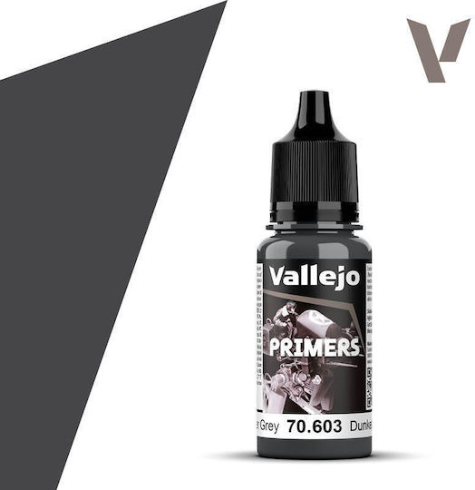 Acrylicos Vallejo Surface Primer Χρώμα Μοντελισμού σε Γκρι χρώμα 17ml