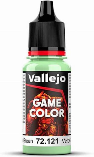 Acrylicos Vallejo Χρώμα Μοντελισμού Ghost Green Color Code Not Provided 18ml