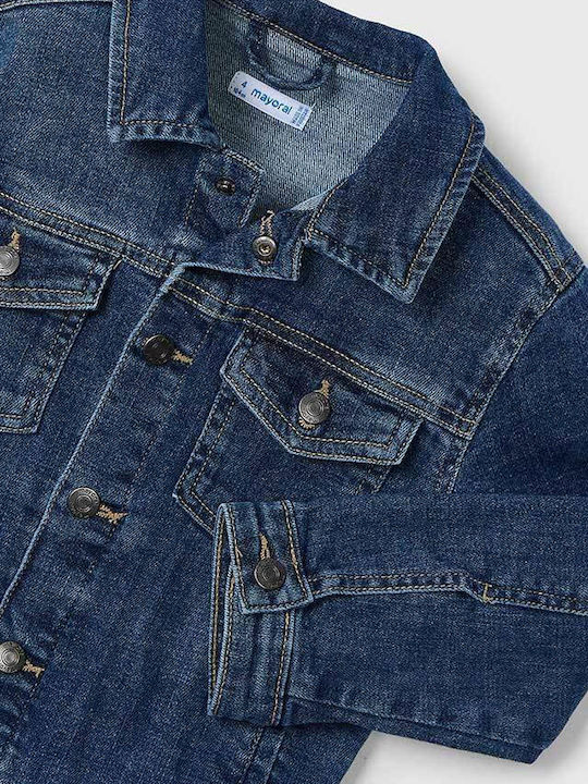 Kids' Denim Jacket Blue