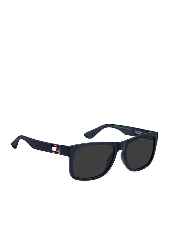 Tommy Hilfiger Ανδρικά Γυαλιά Ηλίου με Navy Μπλε Κοκκάλινο Σκελετό και Γκρι Φακό TH1556/N/S FLL/IR