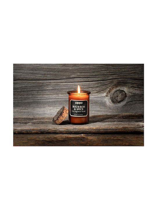 Zippo Aromatisches Kerze in Gefäß mit Parfüm Bourbon & Gewürz 141gr
