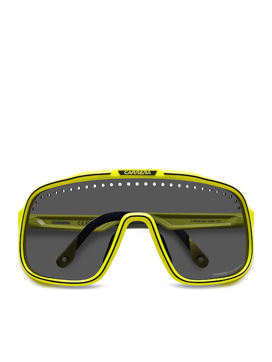 Carrera Unisex Γυαλιά Ηλίου με Κίτρινο Κοκκάλινο Σκελετό και Γκρι Φακό SPORT 02/S 4CW/IR
