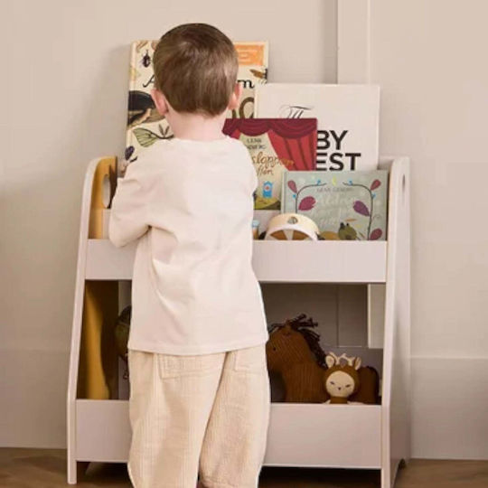 Kids Concept Σύστημα Αποθήκευσης Παιχνιδιών από Ξύλο Star Γκρι 60x35x60cm