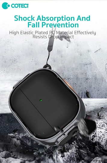 Coteci Ap-65 Θήκη σε Κόκκινο χρώμα για Apple AirPods 3