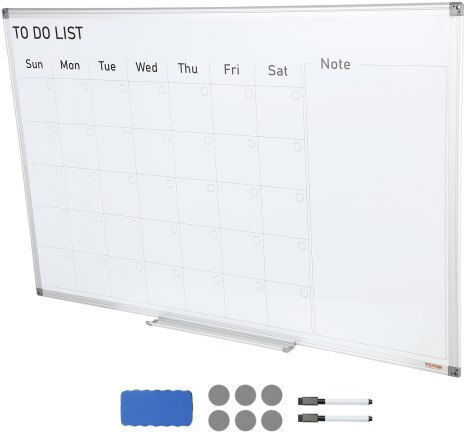 Vevor Magnetic Hanging Dry Erase Board 36x24cm