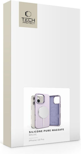Tech-Protect Back Cover Σιλικόνης Μωβ (iPhone 16 Pro)
