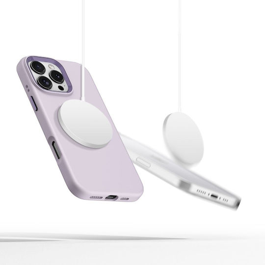 Tech-Protect Back Cover Σιλικόνης Μωβ (iPhone 16 Pro)