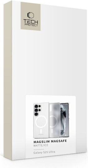 Tech-Protect Magslim Задна корица Пластмаса Бял (Galaxy S25 Ultra)