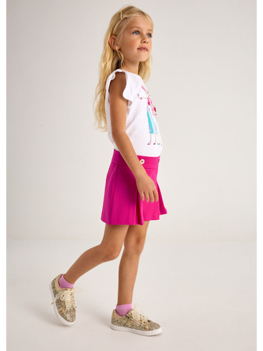 Kids' Shorts/Bermudas Fabric Magenta