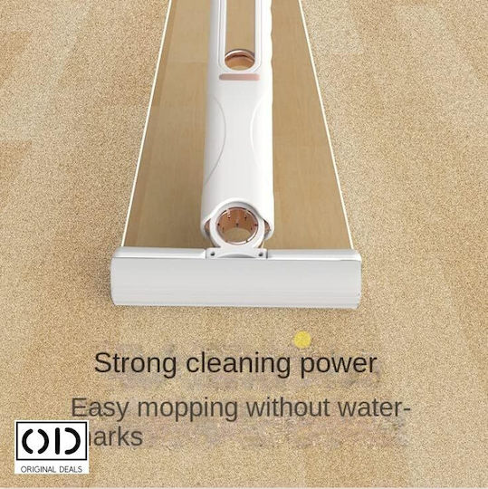 Hand Mop Automatic Liquid Self-stopping System Cleaning Windows Furniture Multisurfaces Removes Water Dust Hair Dirt 2 Sponges Included In Package Origin