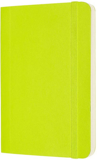 Moleskine Classic Collection Carnet 192 Foi cu Pagini Albe și Elastic Galben