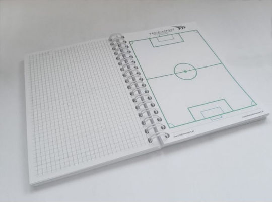 Yakimasport Notebook 100 Sheets A6 with Blank Pages White
