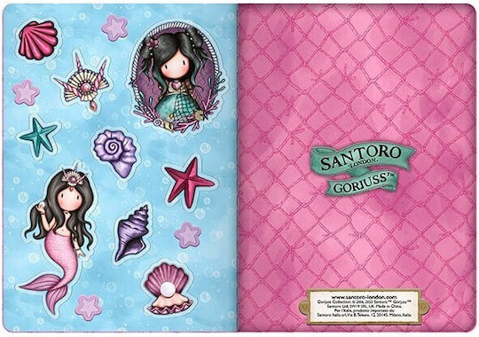 Santoro Notebook with Blank Pages (Μiscellaneous colours)