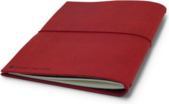 Paper Republic Essentials Notizbuch mit Gummiband Rote