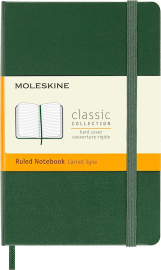 Moleskine Notebook Pocket Notizbuch Geregelt mit Gummiband Mehrfarbig