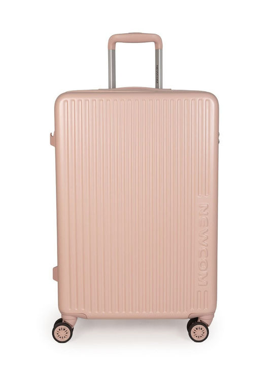 Newcom Homeone Hart Rosa Reise Koffer Mit 4 Rädern Set 3 Stück