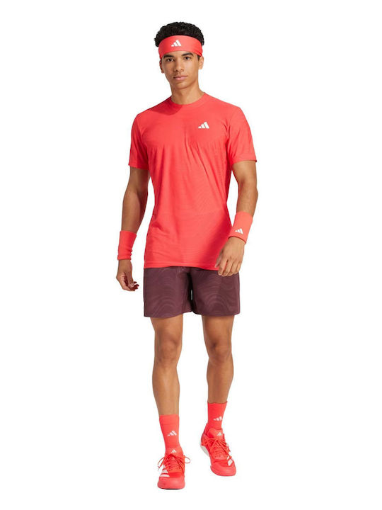 adidas Freelift JE3508 Ανδρική Μπλούζα Κόκκινη