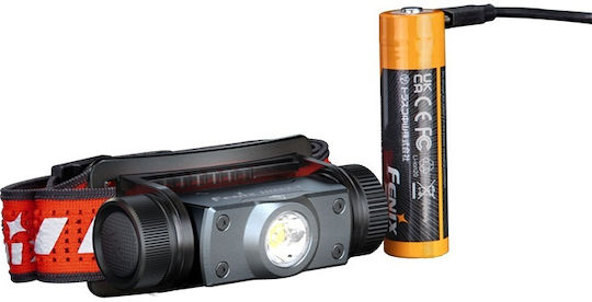 Fenix Επαναφορτιζόμενος Φακός Κεφαλής LED IP68 με Μέγιστη Φωτεινότητα 1200lm