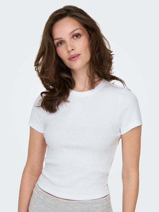 Only Life Tricou White 15339774