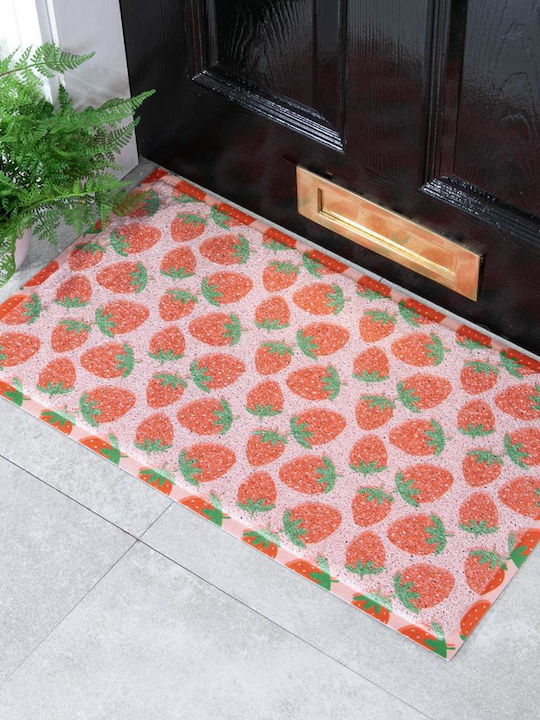 Covoraș de intrare Artsy Mats model căpșuni 70x40cm