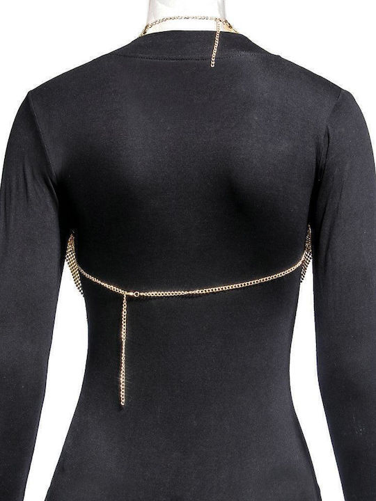 Women's Crop Top Gold