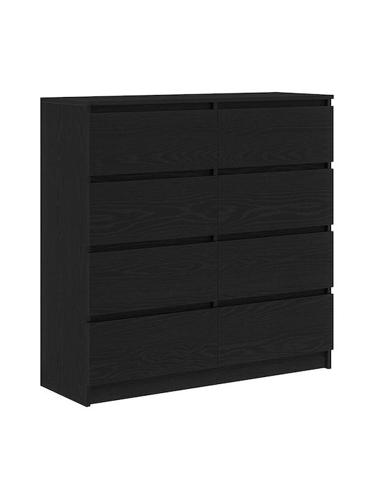 Sertar de Birou Negru 100x35x99cm