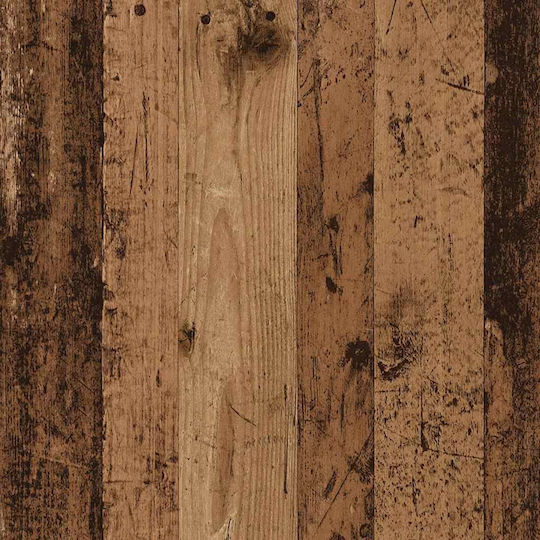 Чекмеджета За Бюро Дървени Кафяви 37.5x35x76см