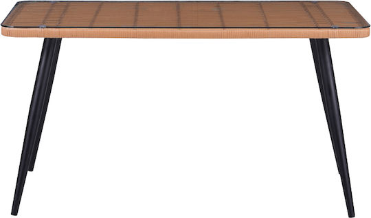 Τραπέζι Καθιστικού Naoki 140x80x78 Φυσική Τραπέζι Καθιστικού Naoki 140x80x78 Φυσική