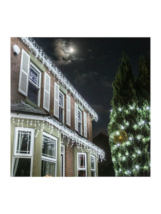 1200 Lights LED 50m. Cold White type Rain 1pcs