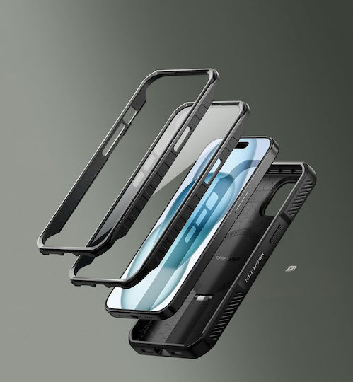 Dexnor Back Cover Μαύρο (iPhone 15)