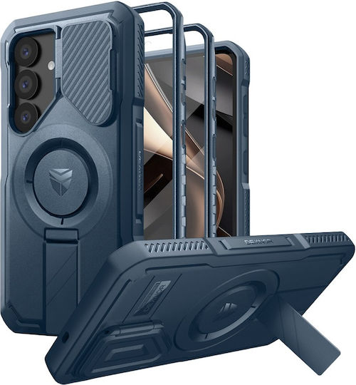 Dexnor Umschlag Rückseite Blau (Galaxy S25)