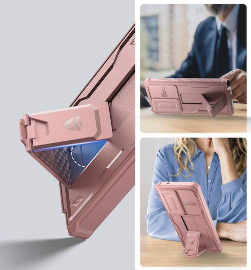 Dexnor 360 Full Cover Ροζ (Galaxy S25 Ultra)