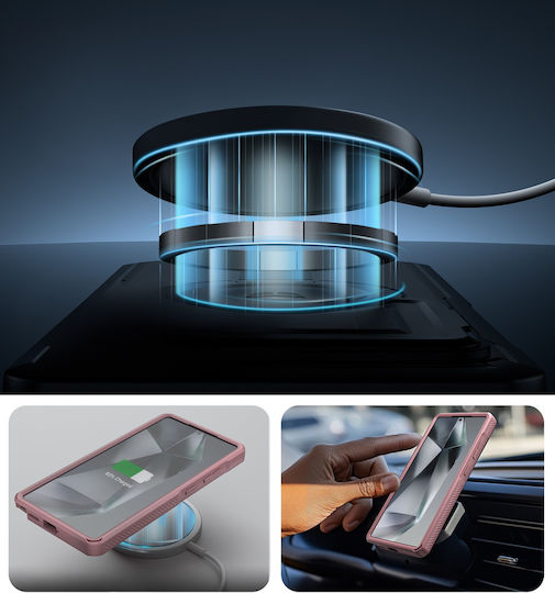 Dexnor Back Cover Ροζ (Galaxy S25 Ultra)